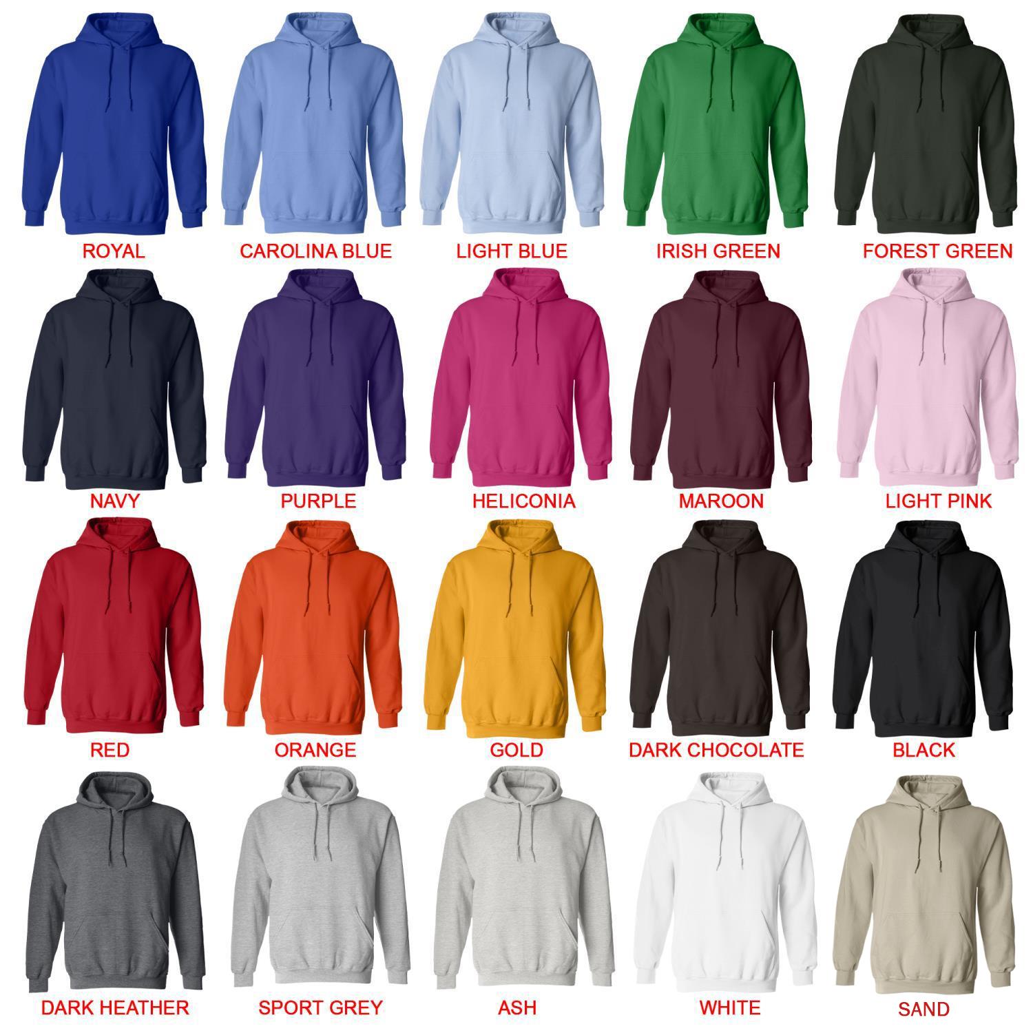 hoodie color chart - Toradora Merch