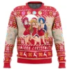Christmas Girls Toradora Ugly Christmas Sweater FRONT mockup - Toradora Merch