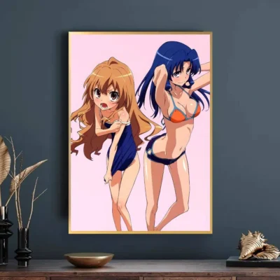 Kawashima Ami & Taiga Aisaka Toradora Wall Art