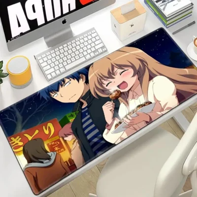 Happy Aisaka & Ryūji Toradora Large Mouse Pad