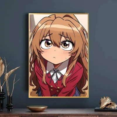 Sad Taiga Aisaka Toradora Wall Art