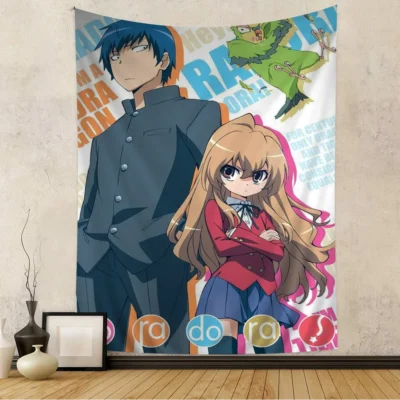 Aisaka Taiga & Ryūji Takasu Toradora Anime Tapestry