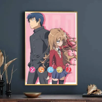 Ryuji Takasu & Taiga Aisaka Toradora Wall Art