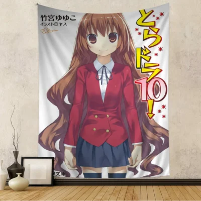 Aisaka Taiga Anime Toradora Anime Tapestry