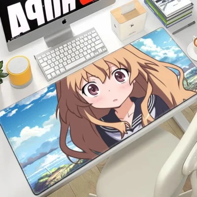 Face Taiga Aisaka Toradora Large Mouse Pad