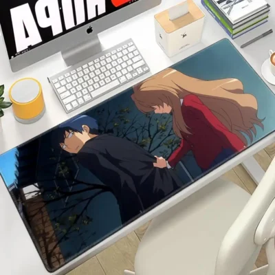 Aisaka & Ryūji  Toradora Large Mouse Pad