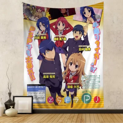 All Character Toradora Anime Tapestry
