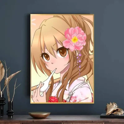 Flower Taiga Aisaka Toradora Wall Art