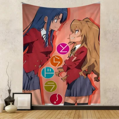 Aisaka Taiga & Kawashima Ami Toradora Anime Tapestry