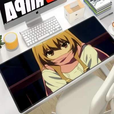 PInk Taiga Aisaka Toradora Large Mouse Pad