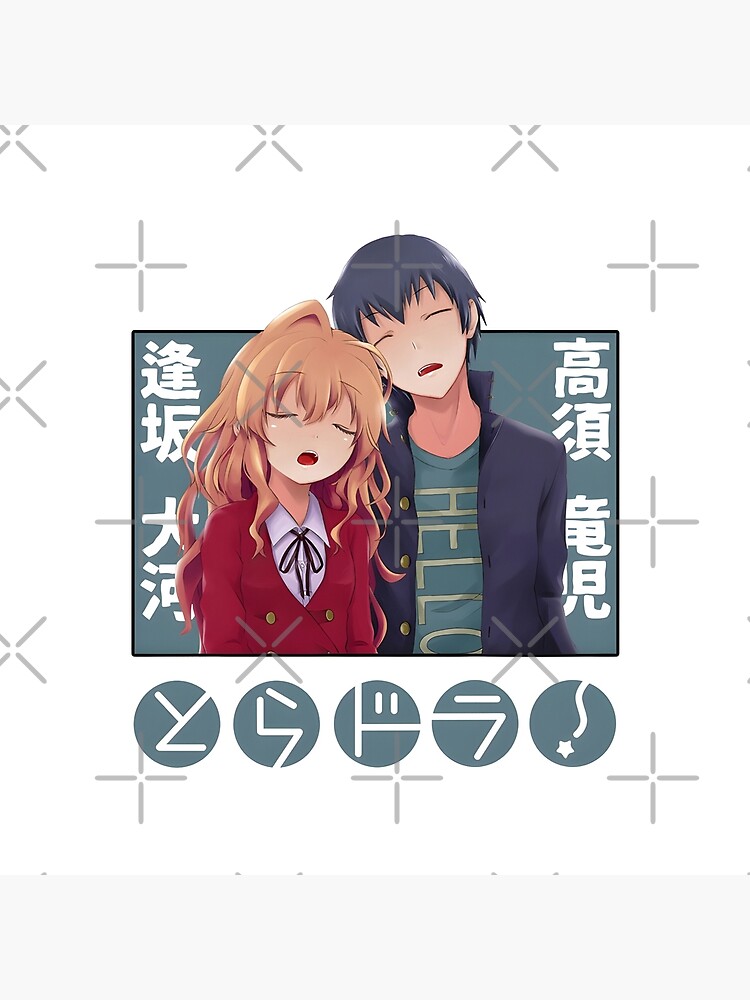 Toradora Takasu And Taiga Throw Pillow - Image 2