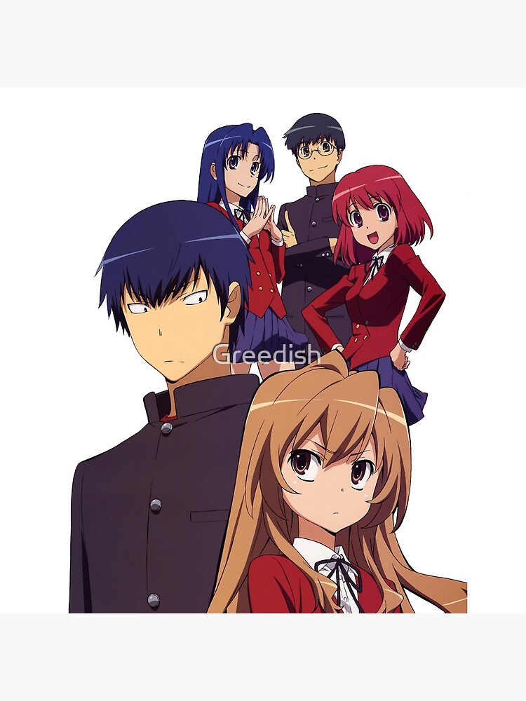 Toradora Characters Throw Pillow - Image 2