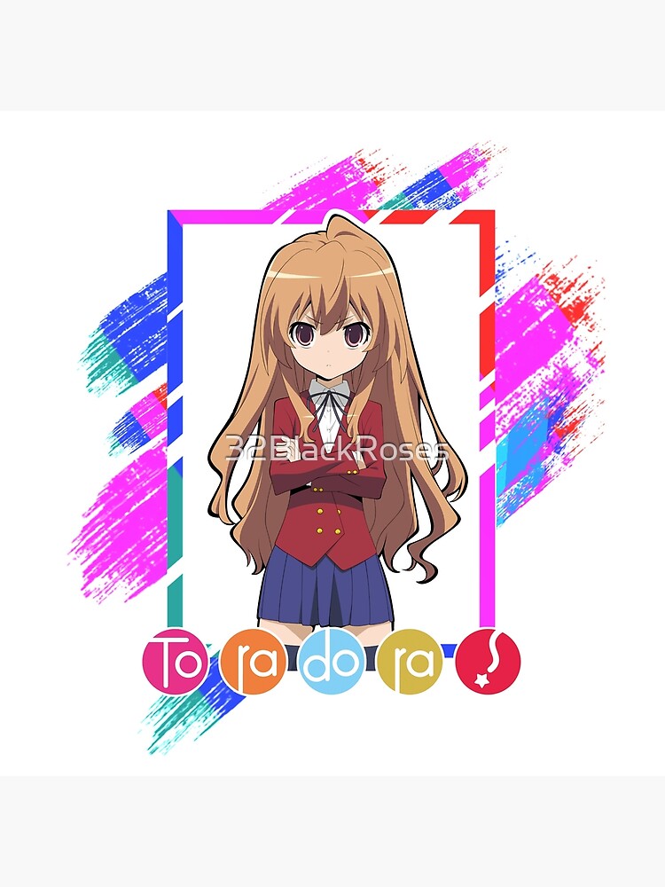 Toradora Colorful Design Throw Pillow - Image 2