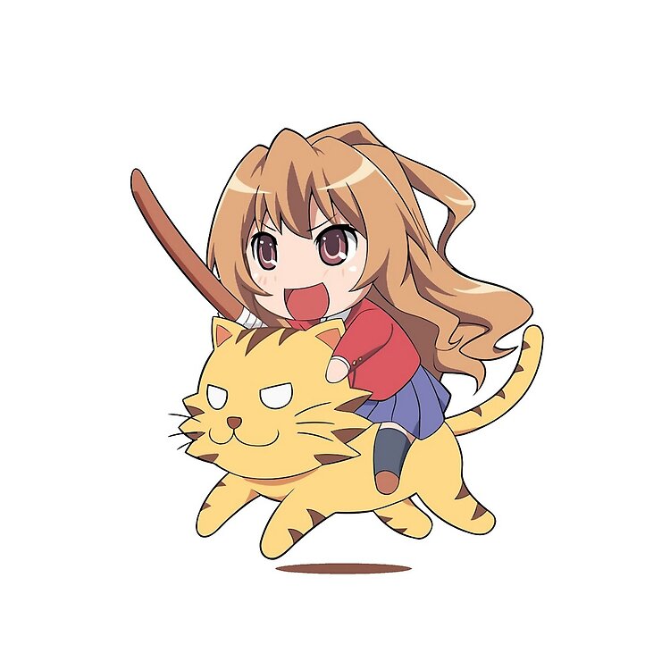 Toradora Taiga Aisaka Riding Cat Tote Bag - Image 2