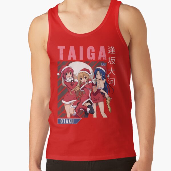 Christmas Taiga Aisak Art Tank Top - Image 4