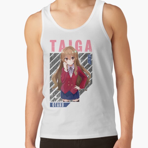 Taiga Aisak Funny Art Tank Top - Image 2