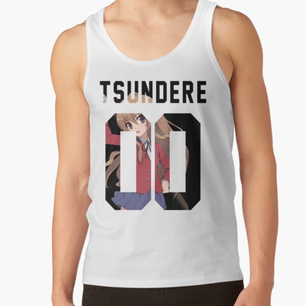 Tsundere Jersey Tank Top - Image 2