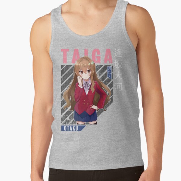 Taiga Aisak Funny Art Tank Top - Image 3