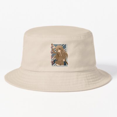 Taiga Aisaka Toradora Retro Blue Black Design Bucket Hat