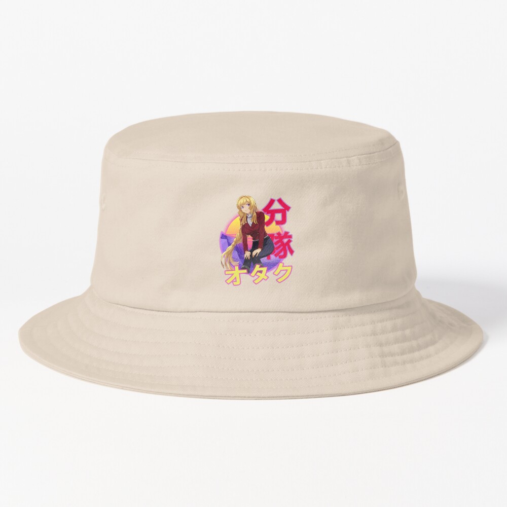 Kudelia Aina Bernstein Gundam Retro Sunset Design Bucket Hat