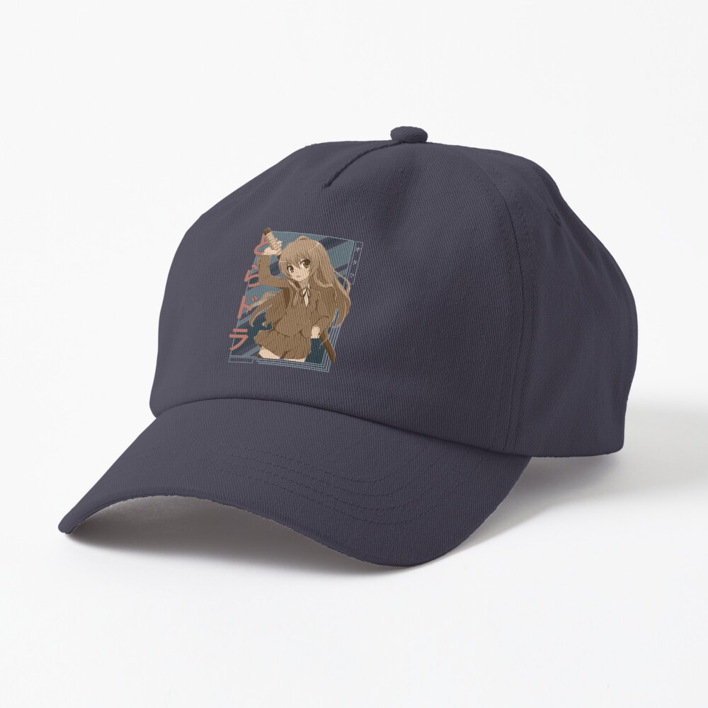 Taiga Aisaka Toradora Retro Blue Black Design Cap