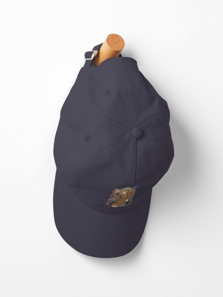 Taiga Aisaka Toradora Retro Blue Black Design Cap - Image 2