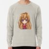 ssrcolightweight sweatshirtmensoatmeal heatherfrontsquare productx1000 bgf8f8f8 21 - Toradora Merch