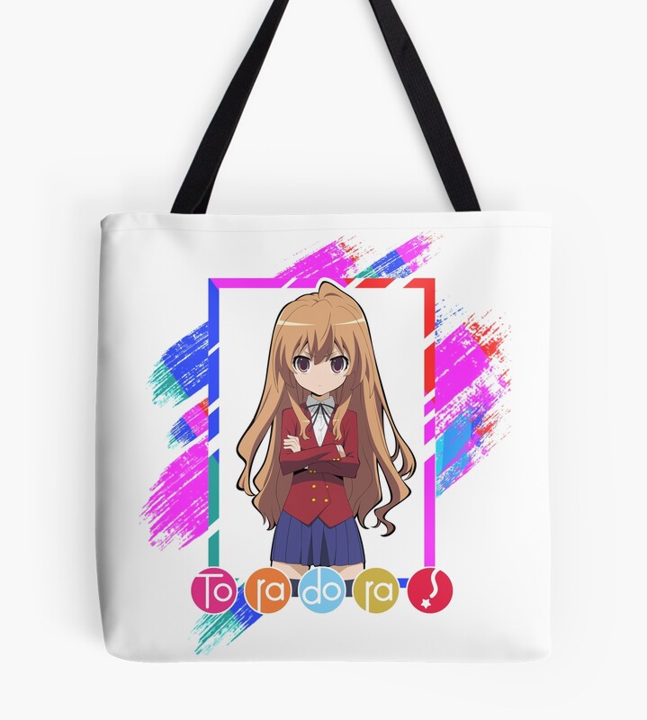 Toradora Colorful Design Tote Bag