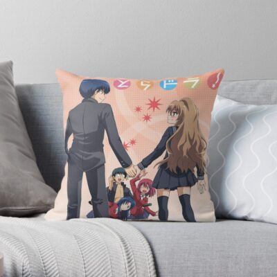 Best Graphic Toradora Throw Pillow