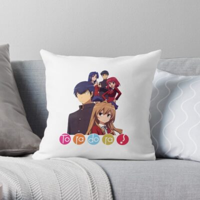 Toradora Crew Throw Pillow