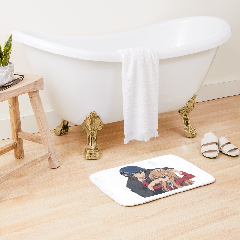 Toradora Taiga Aisaka And Abji Takasu Bath Mat - Image 2