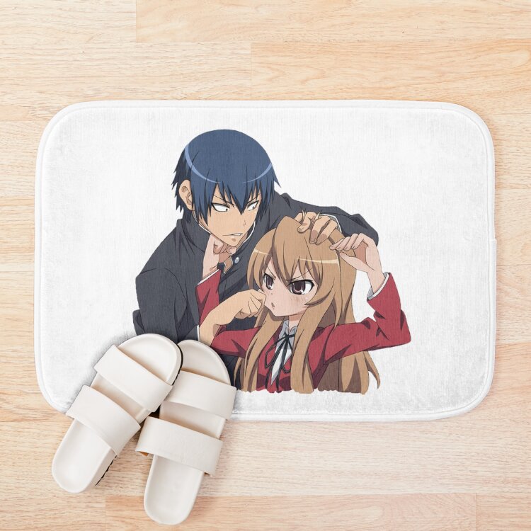 Toradora Taiga Aisaka And Abji Takasu Bath Mat - Image 3