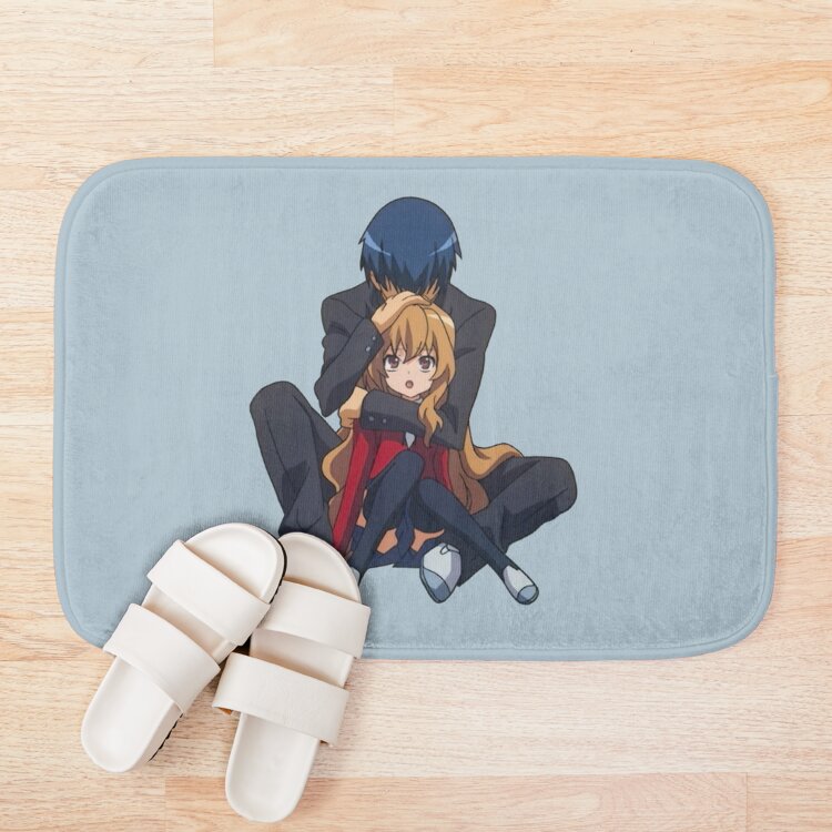 Toradora Taiga And Abji Comedy Bath Mat - Image 3