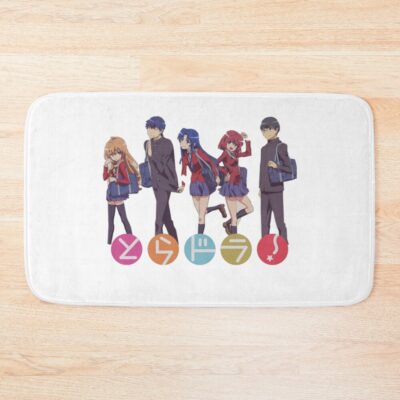 Toradora Group Photo Bath Mat