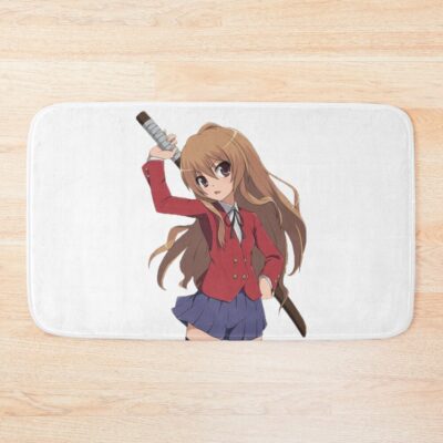 Taiga Aisaka Sword Design Bath Mat