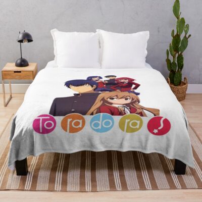 Toradora Crew Throw Blanket