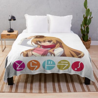 Toradora Aisaka Angel Throw Blanket