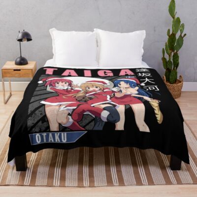 Taiga Aisak Christmas Art Throw Blanket