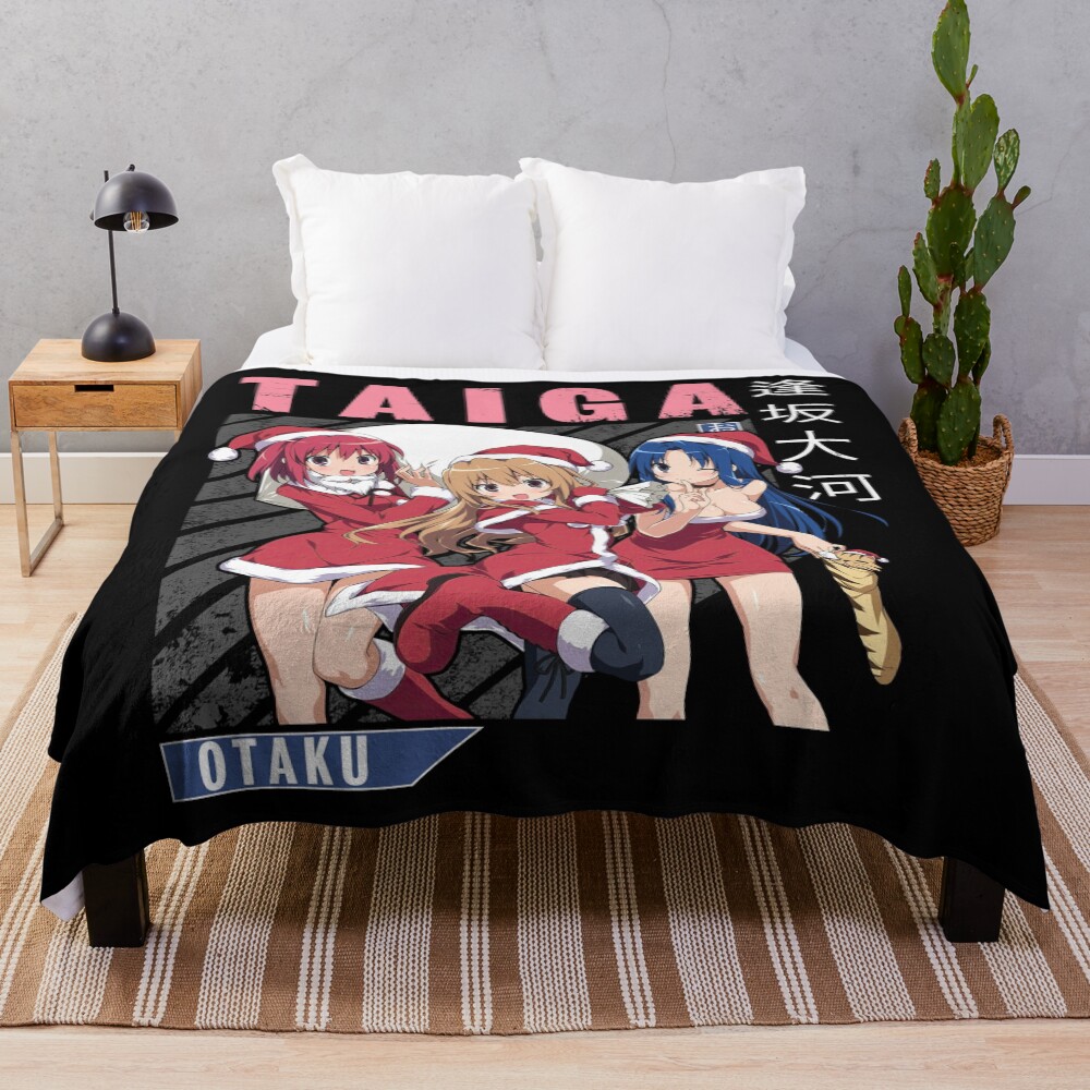 Taiga Aisak Christmas Art Throw Blanket