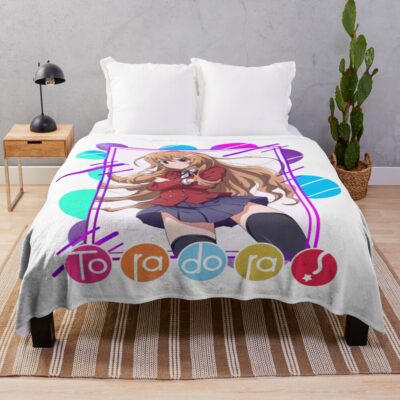 Beautiful Taiga Aisaka Toradora Throw Blanket