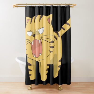 Palm Top Tiger Toradora Shower Curtain