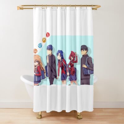 Torodora Cast Shower Curtain
