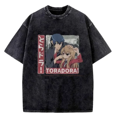 Toradora Iconic Edition Mineral Wash T Shirt